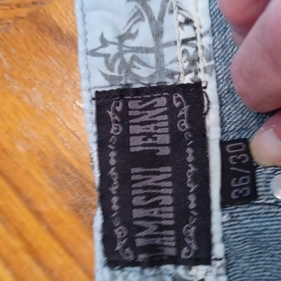 Lamasini Blue Denim Jeans - Picture 9 of 12